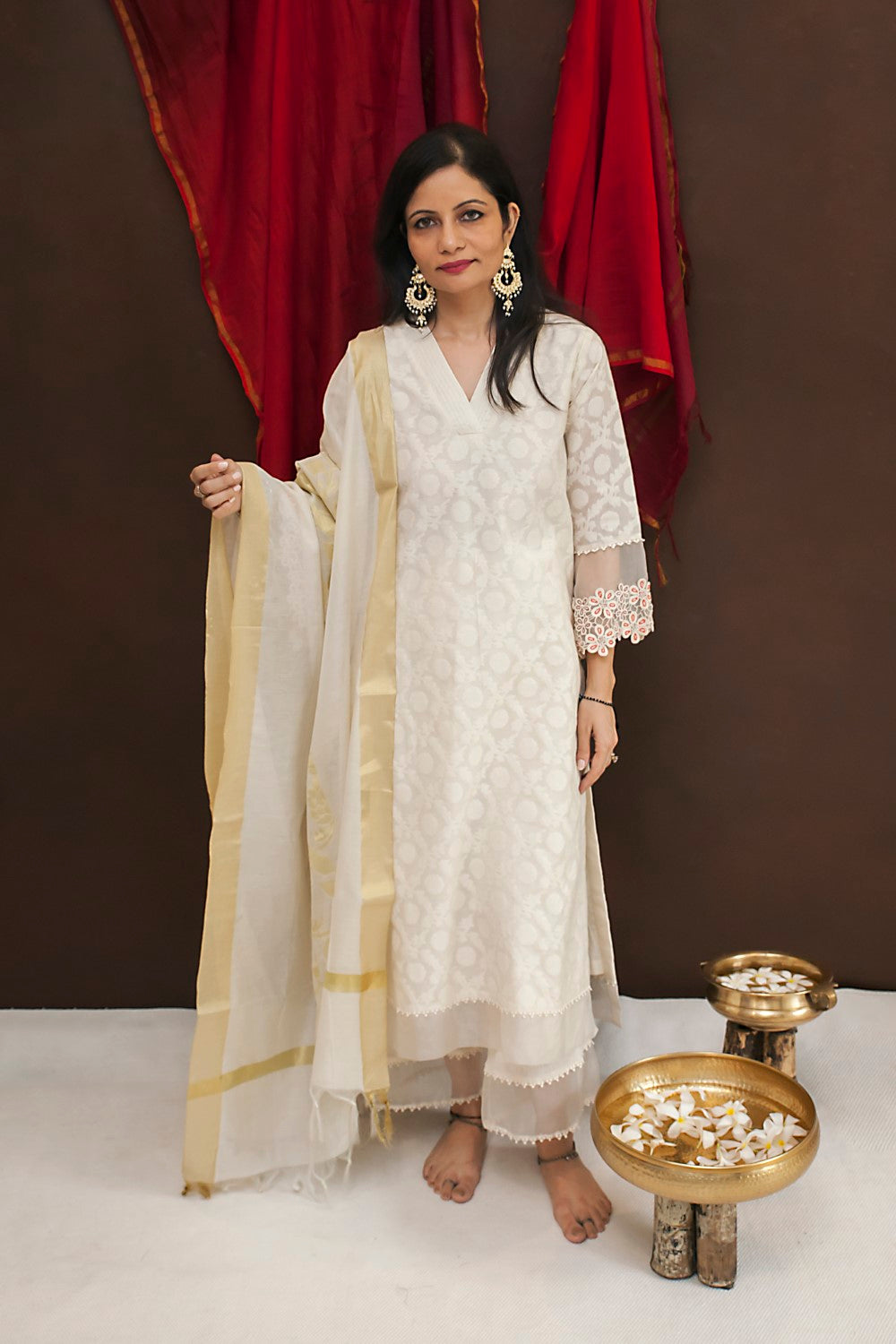 Mira Kurta with Palazzo & dupatta