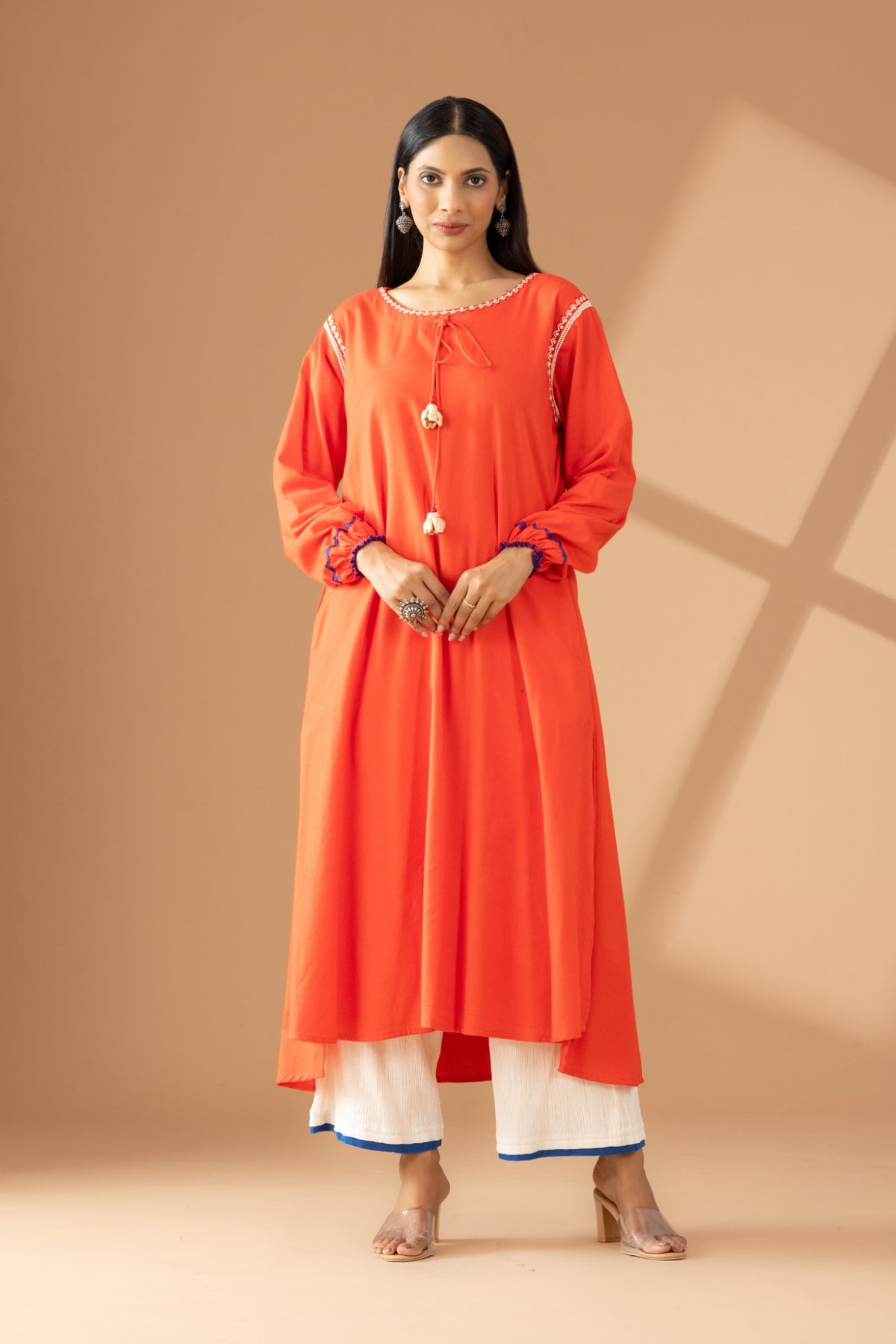 Azure grace Tunic Set