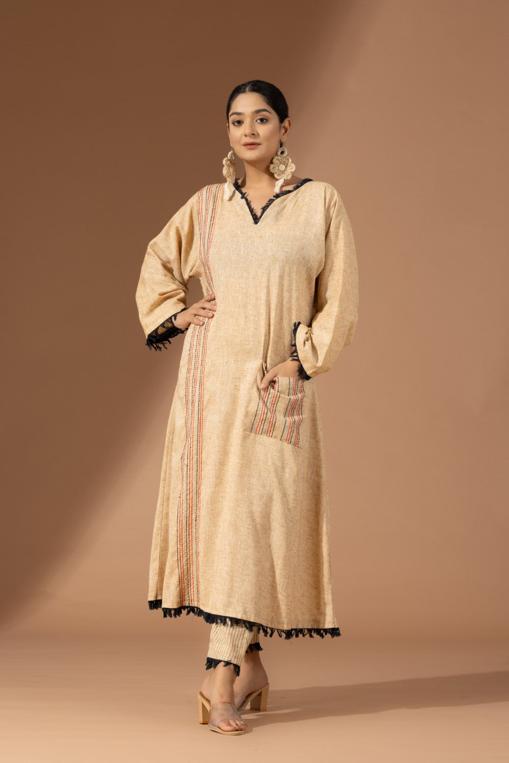Ecru Edge Co-ord Set