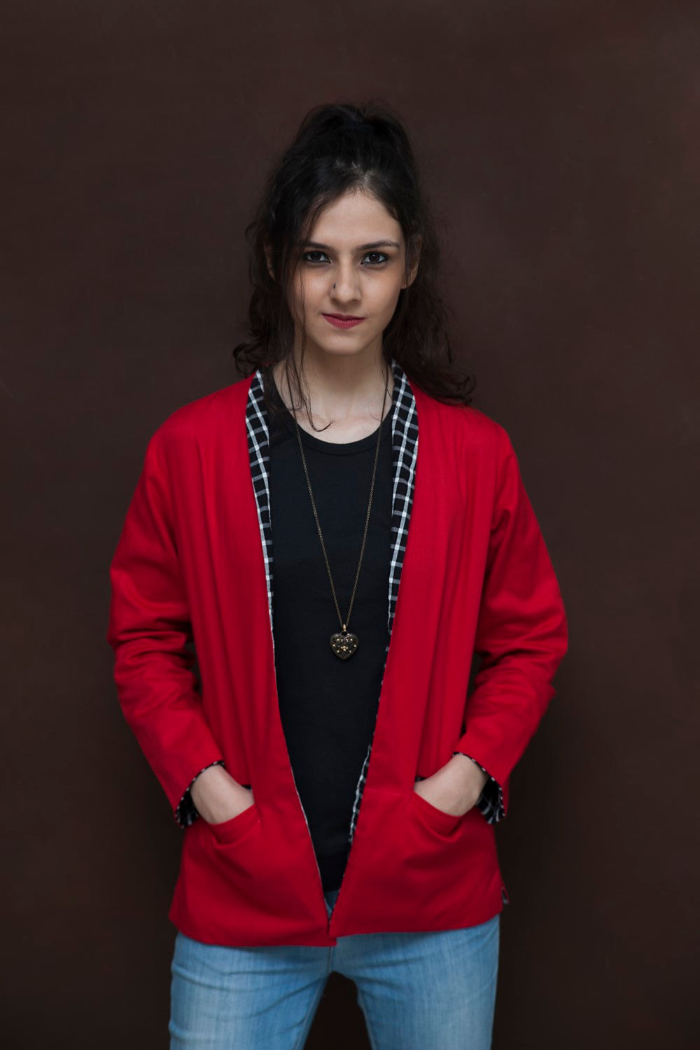 Red Reversible Jacket