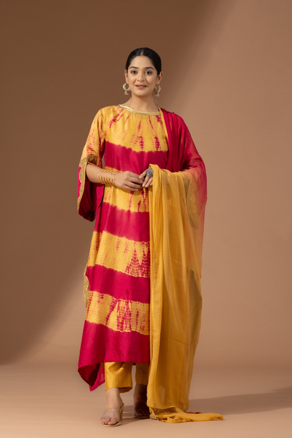 Sunset Bloom Kurta Set