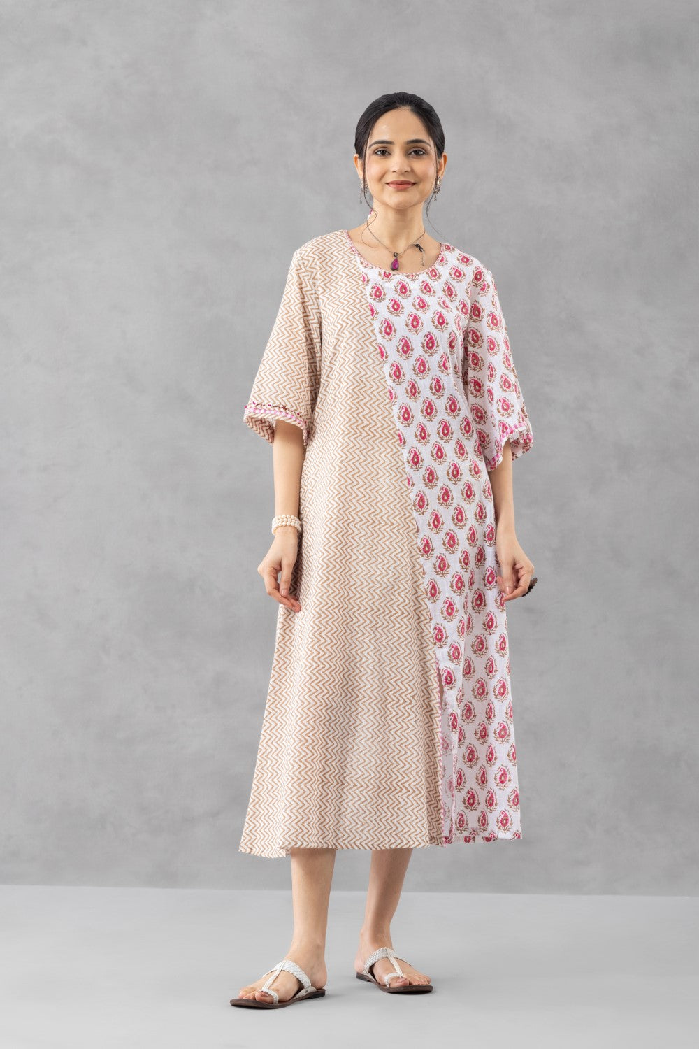 Surkh Pushp A-line Dress