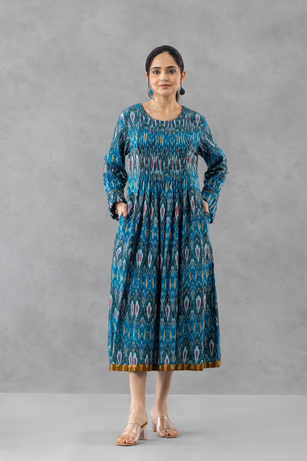 Ikat Whisper Dress