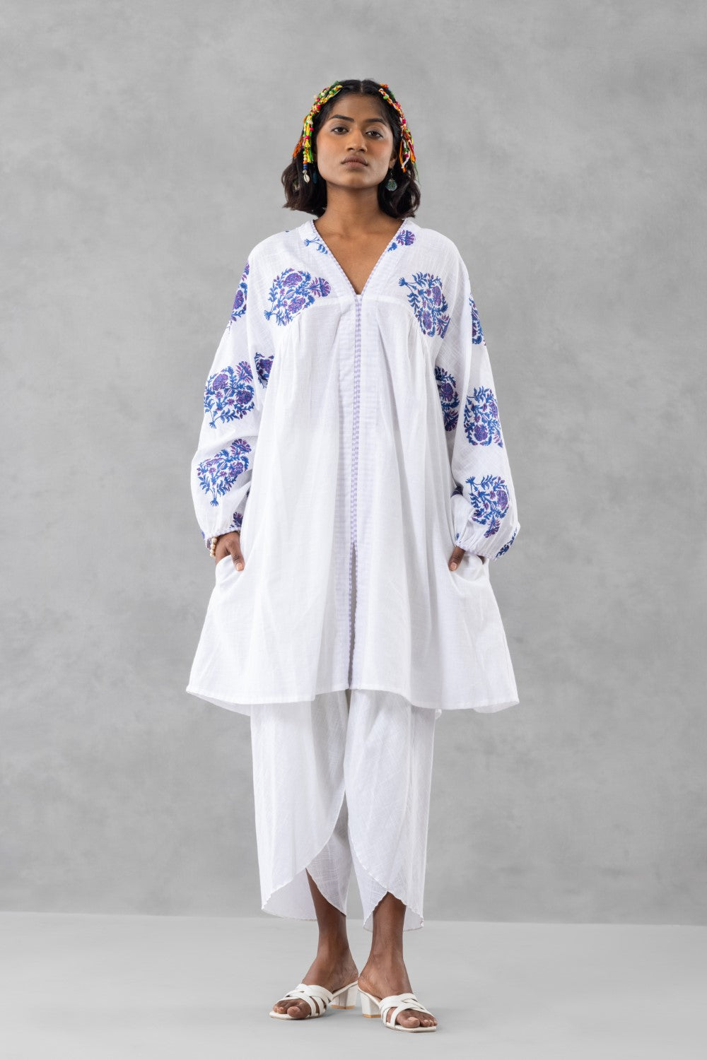 Gul Vana Tulip Coord Set