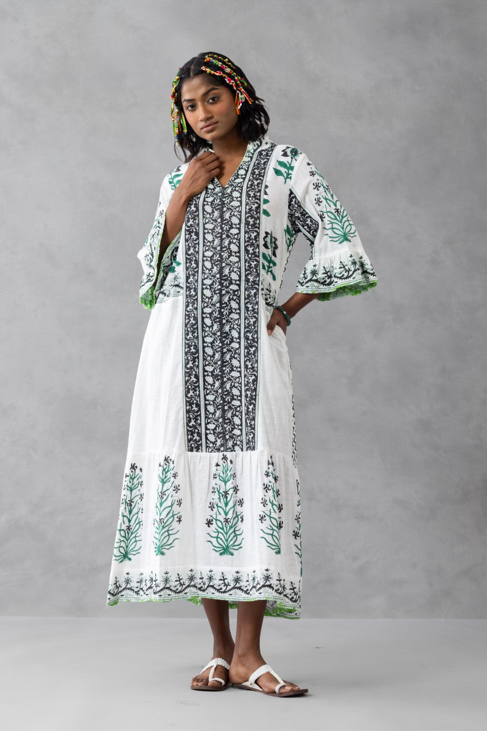 Pushp Baag Panelled Dress